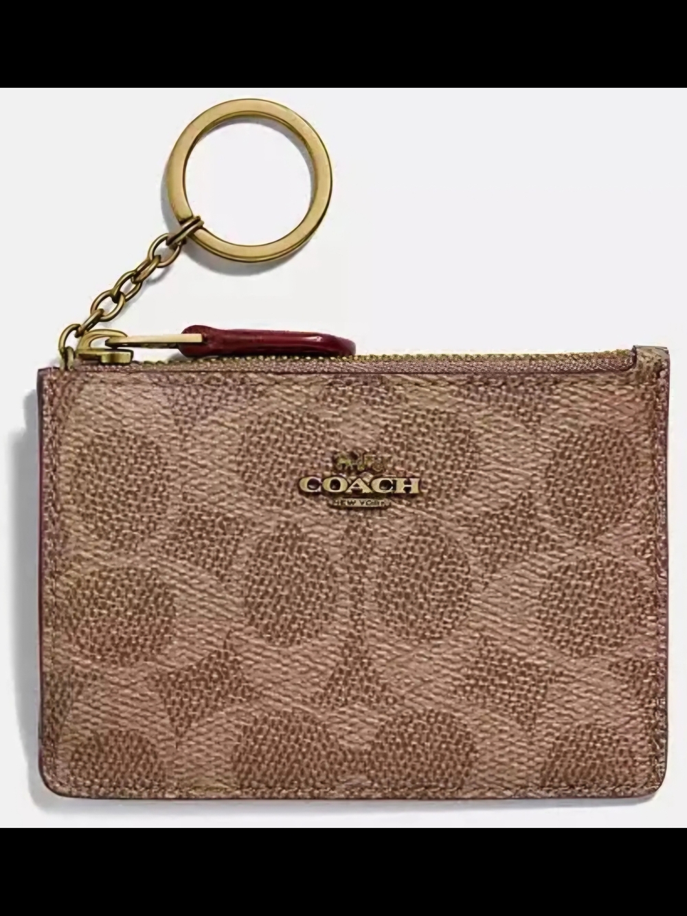 Coach Brown Signature Canvas Crossbody - Picture 3 of 3
